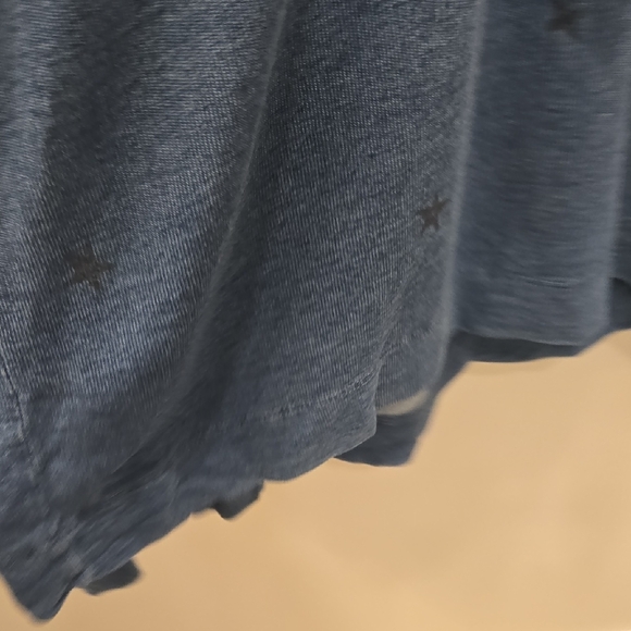 Cloth & Stone Indigo Hooded Sweatshirt - Picture 7 of 11